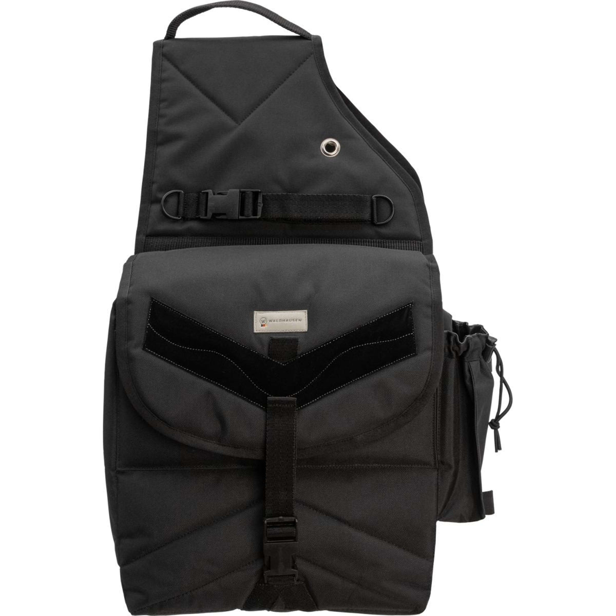 Waldhausen Satteltasche Premium Doppel Schwarz