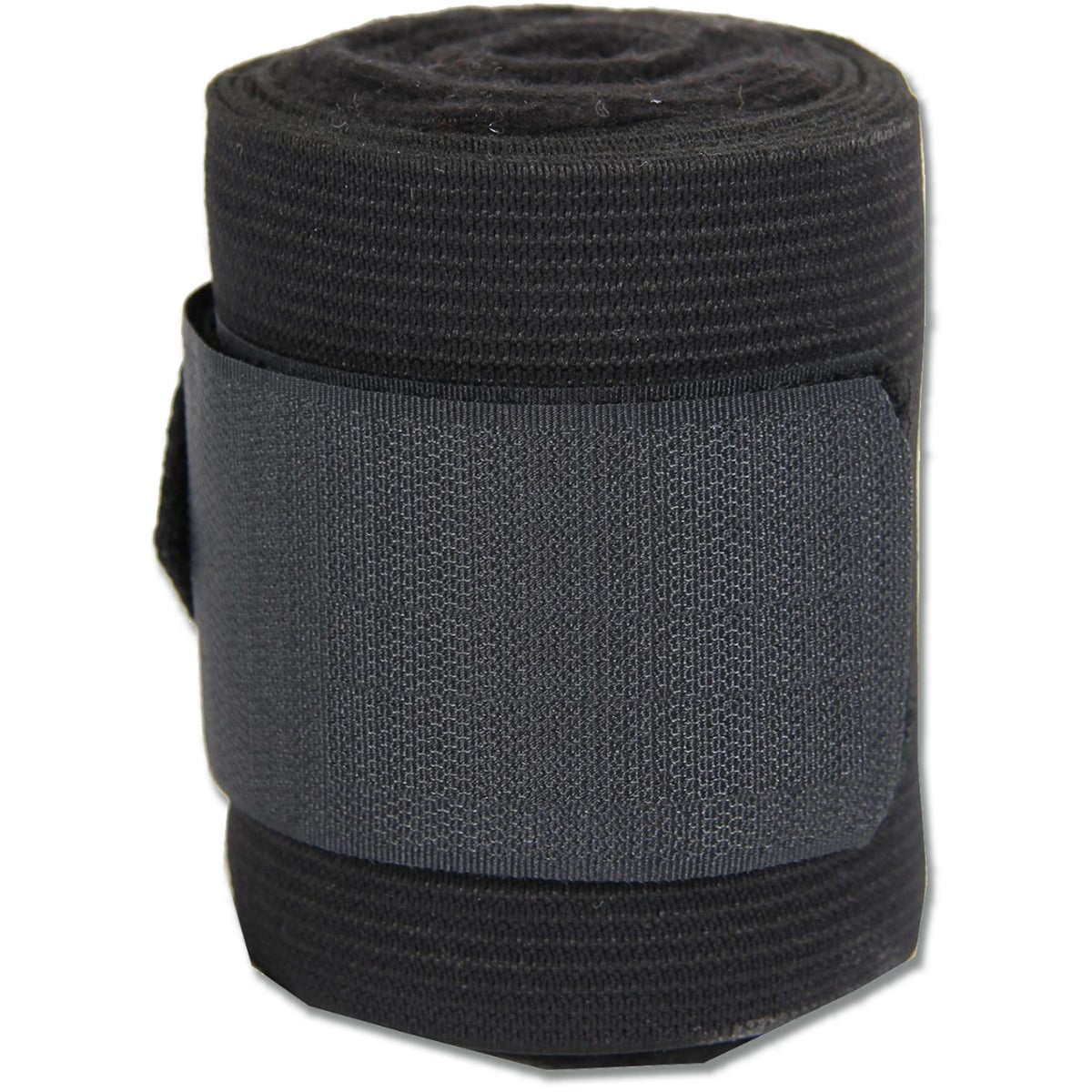 Waldhausen Bandagen Elastic/Fleece 4 Stück Schwarz