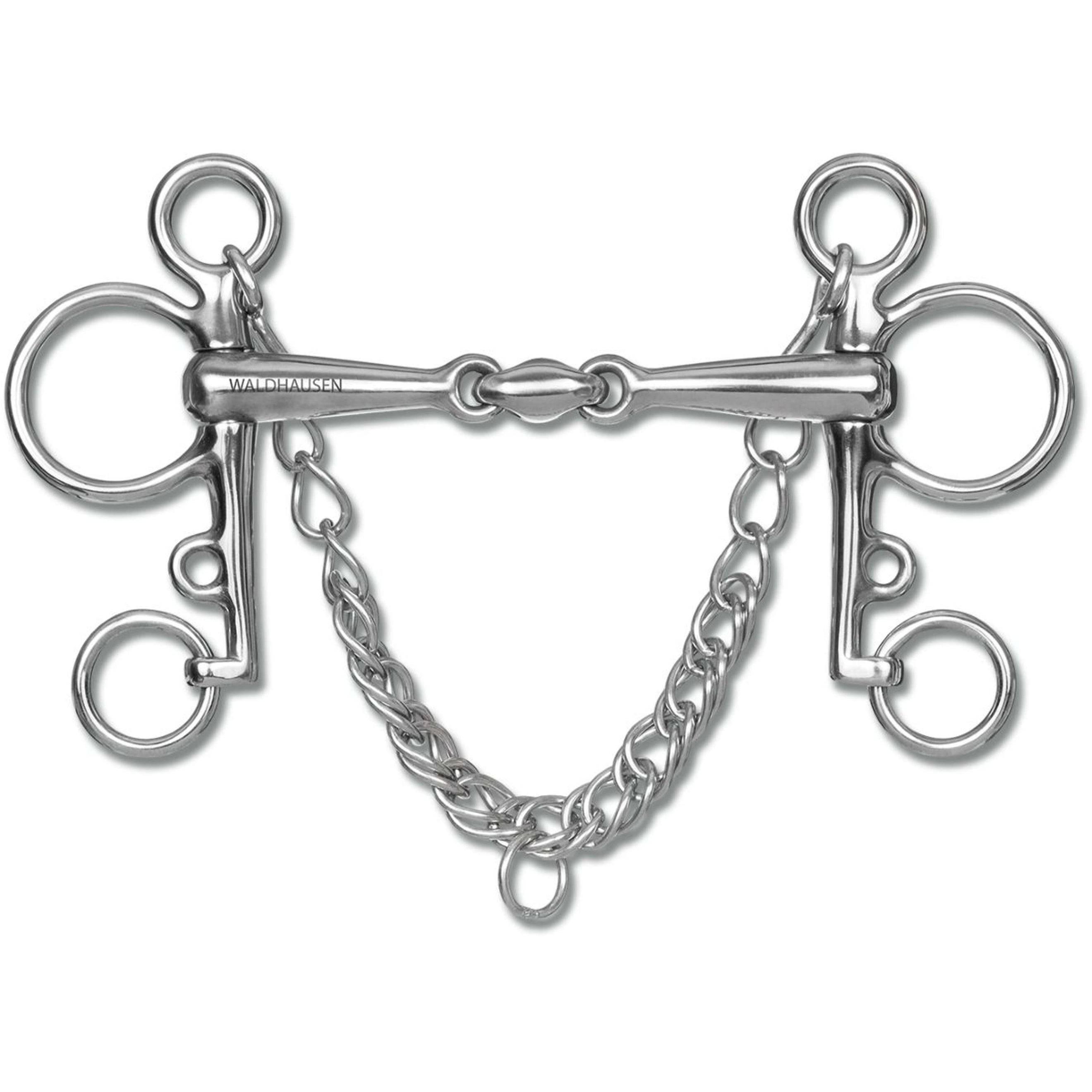 Waldhausen Pelham 16mm Doppelt Gebrochen Waldhausen Pelham 16mm Doppelt Gebrochen