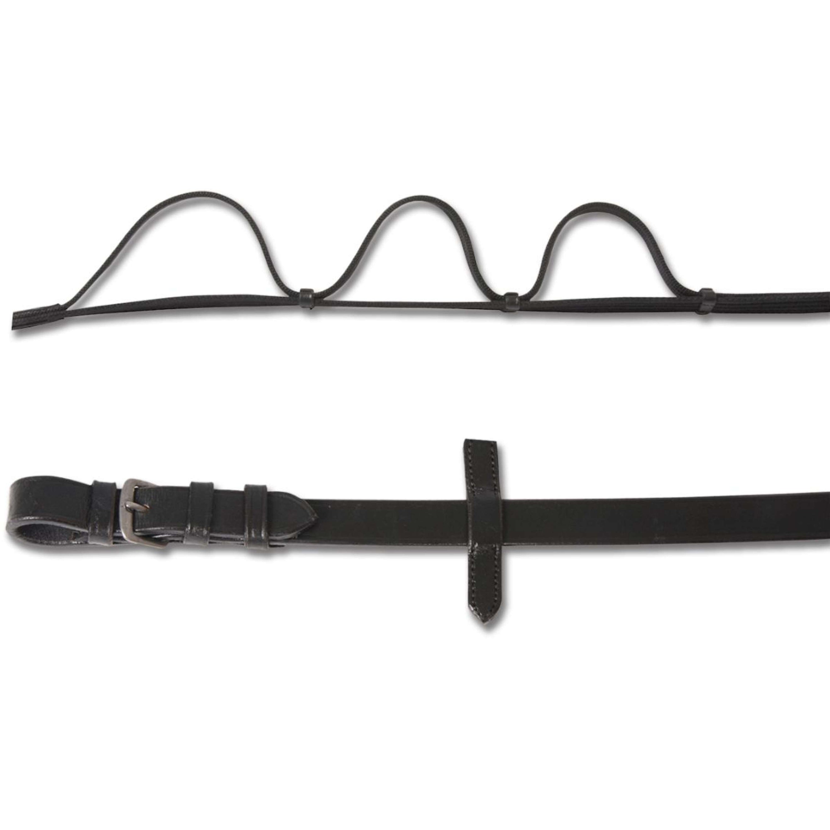 Waldhausen Jagtzügel X-Line Schwarz Waldhausen Jagtzügel X-Line Schwarz