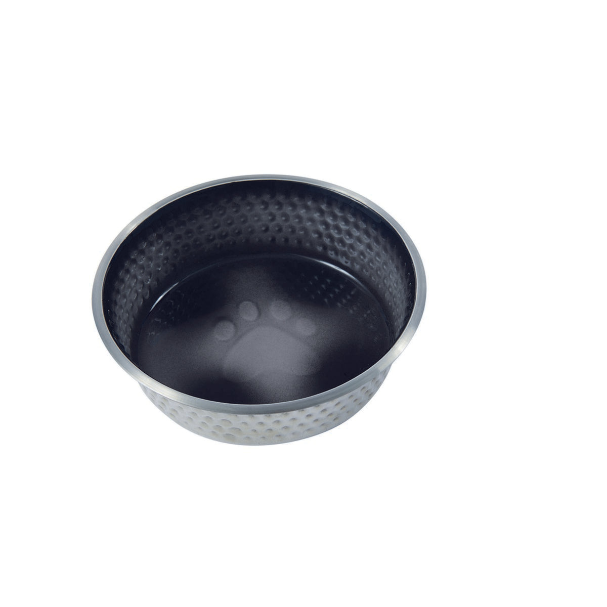 Weatherbeeta Dog Bowl Non-Slip Stainless Steel Shade Schwarz