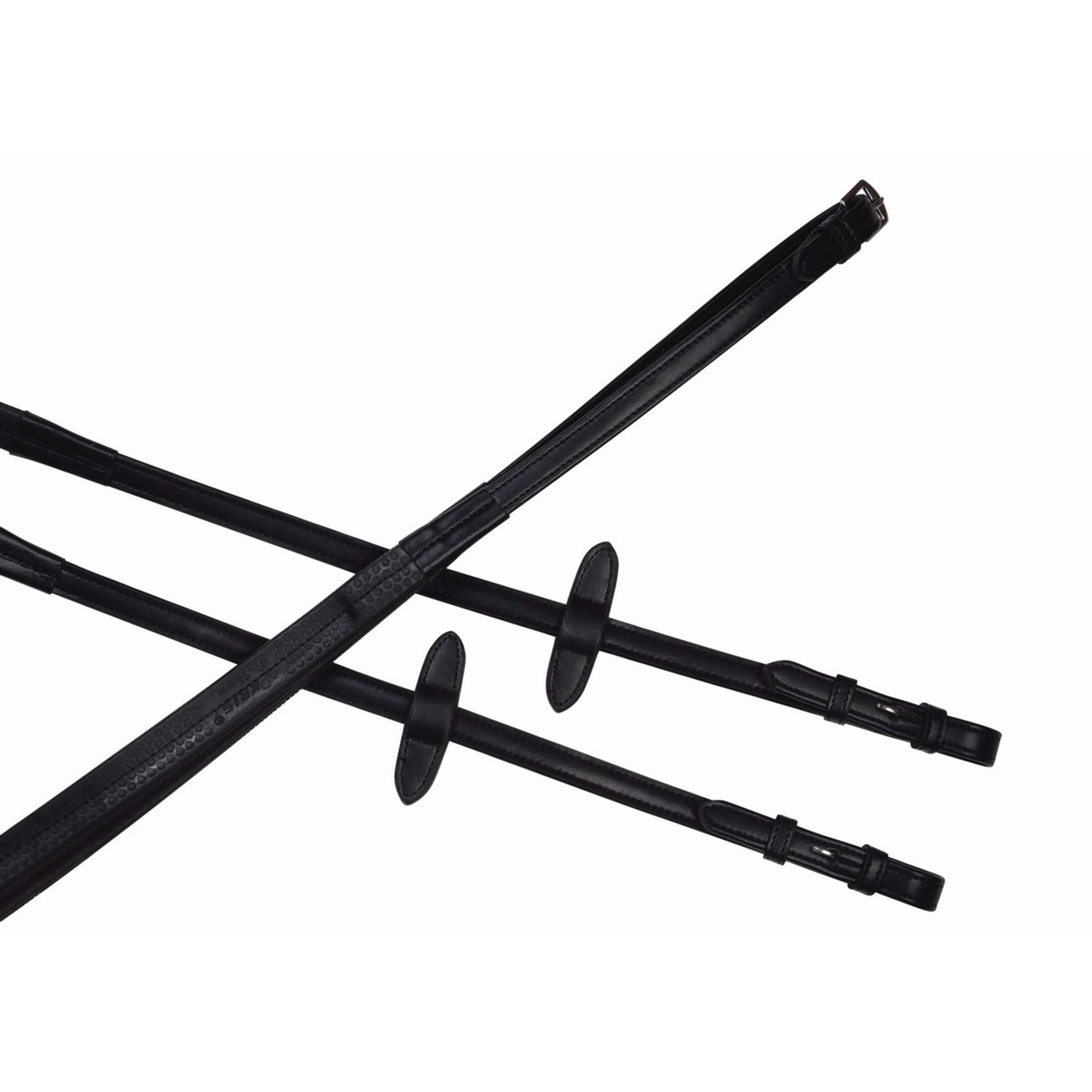 Collegiate Zügel Syntovia+ Gummi Schwarz Collegiate Zügel Syntovia+ Gummi Schwarz