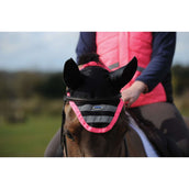 Weatherbeeta Fliegenhaube Reflective Rosa