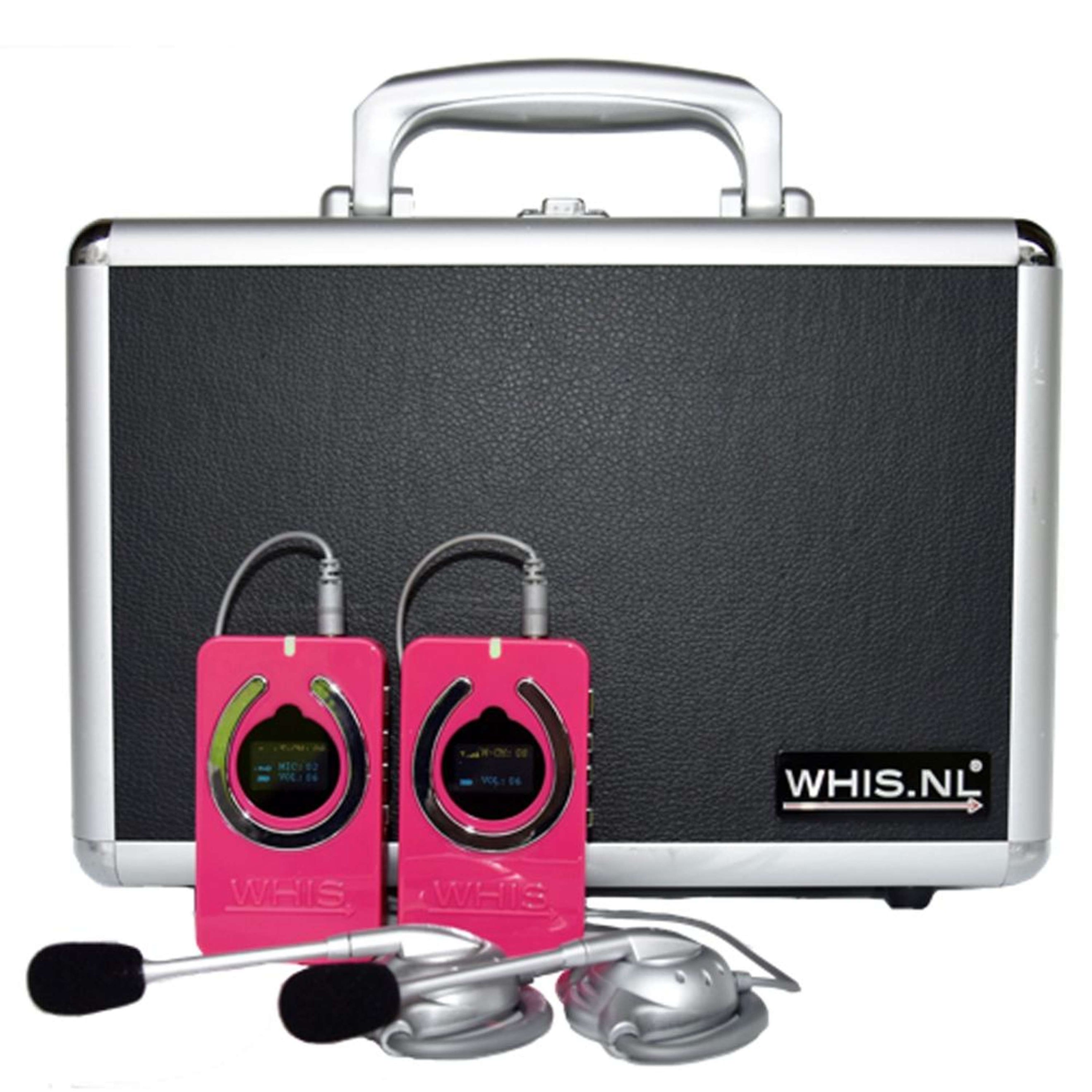 WHIS Befehlssatz Competition Komplett Rosa