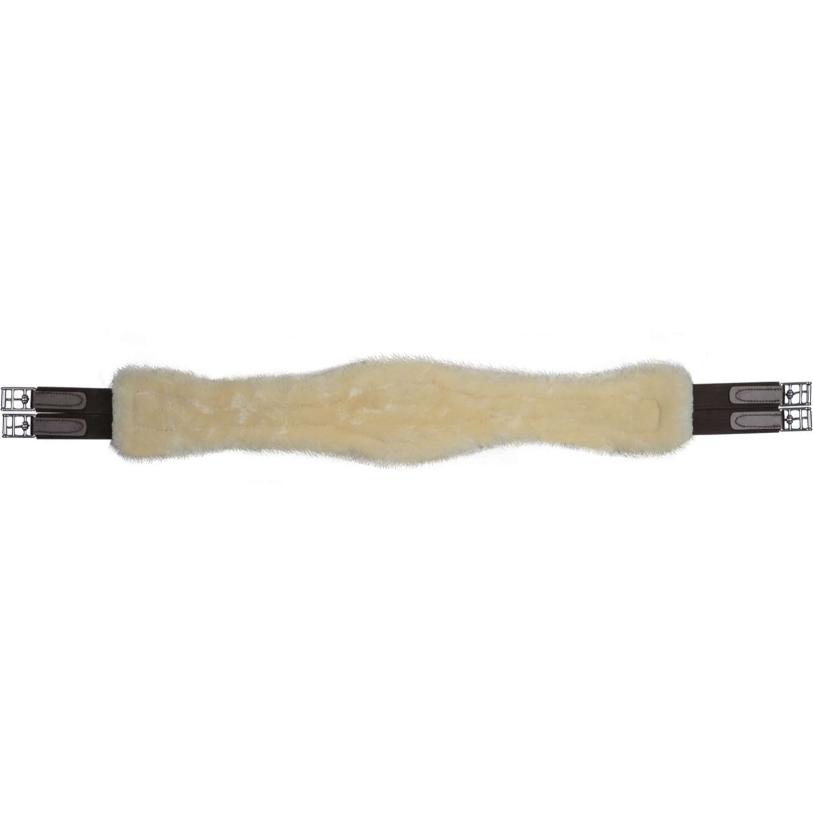 Waldhausen Sattelgurt Leather ECO Wool Braun Waldhausen Sattelgurt Leather ECO Wool Braun