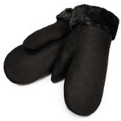 Werner Christ Winterhandschuhe Mittens Schwarz