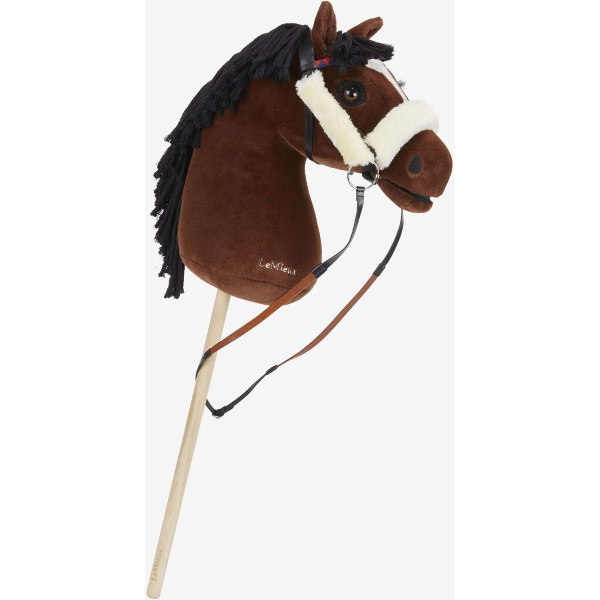 LeMieux Hobby Horse Race hoofdstel Schwarz