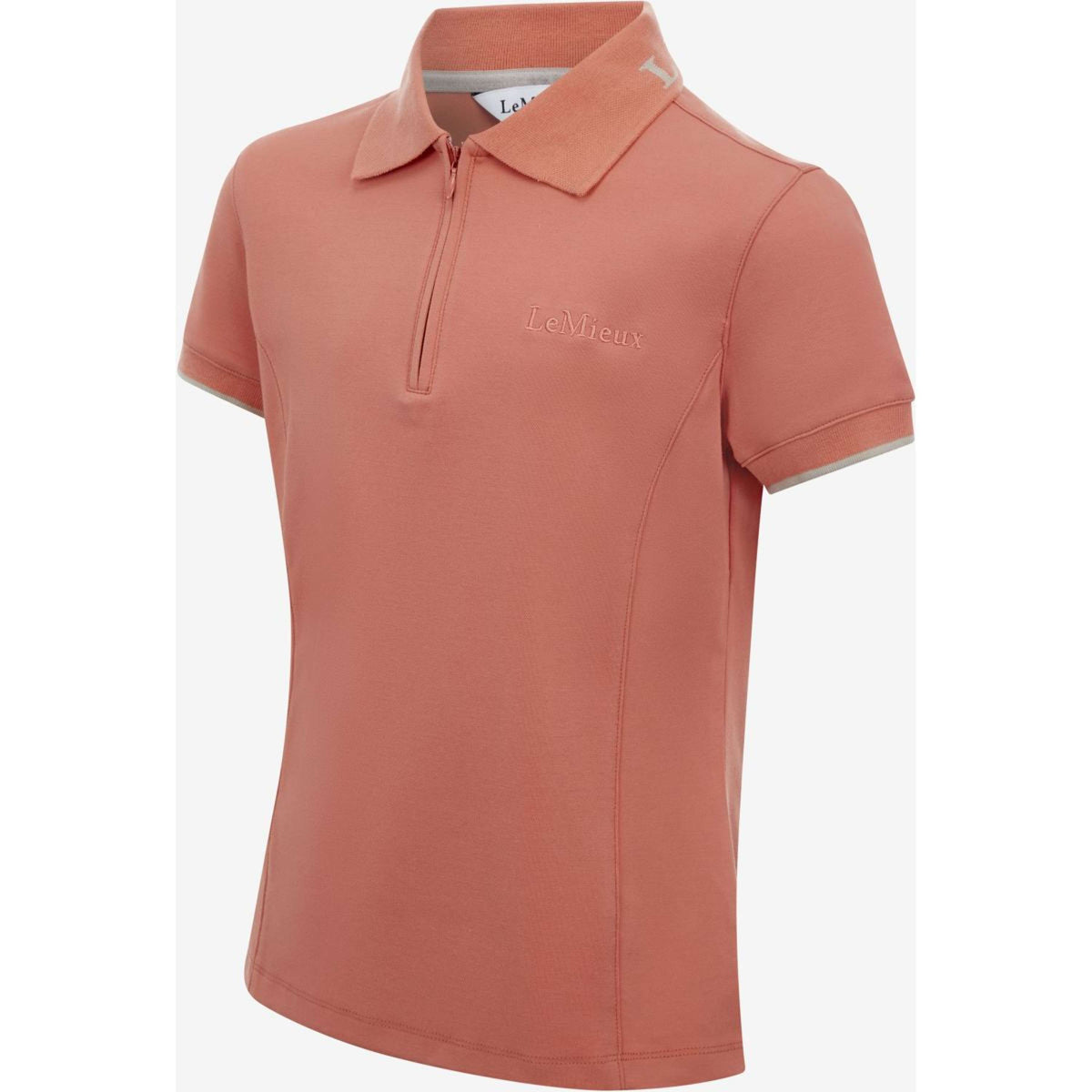 LeMieux Poloshirt Young Rider Aprikosen