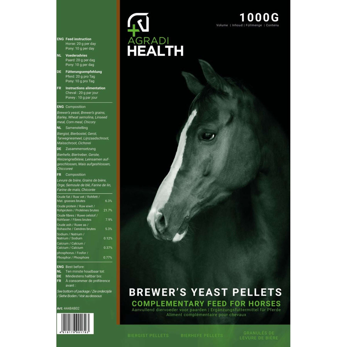 Agradi Health Bierhefe Pellets