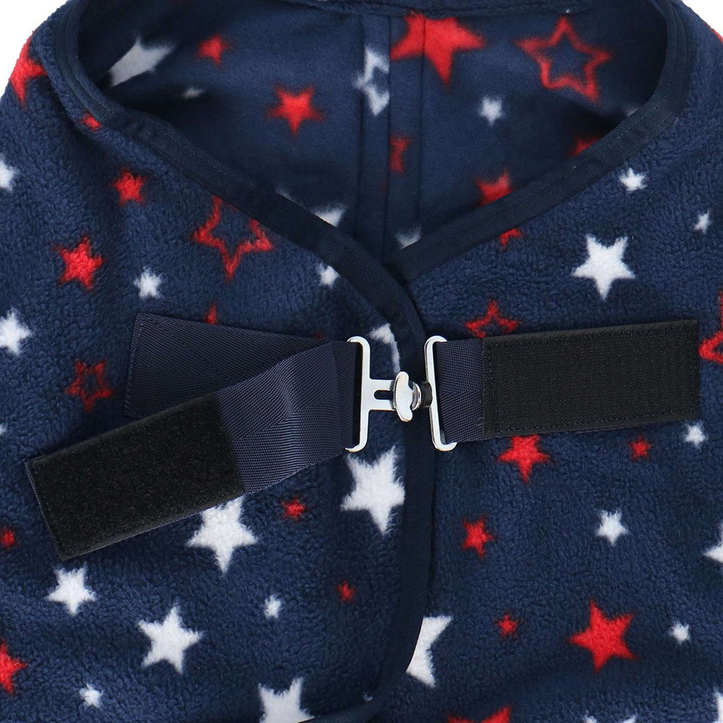 HB Harry & Hector Fleecedecke Star Blau