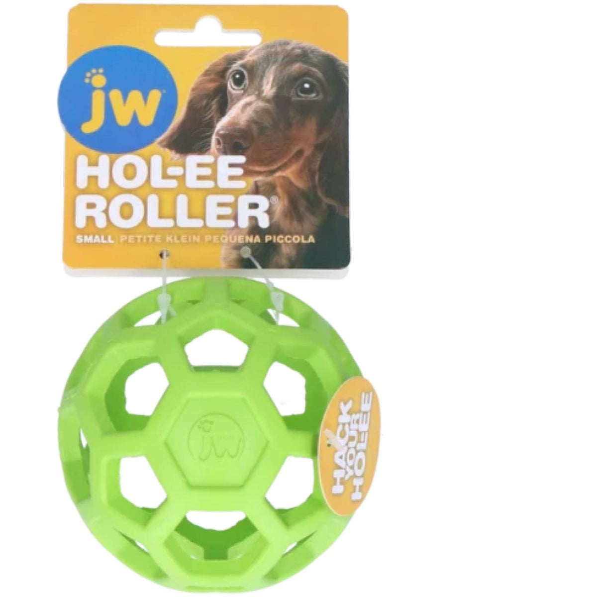 JW Spielball HOL-EE Roller S Grün