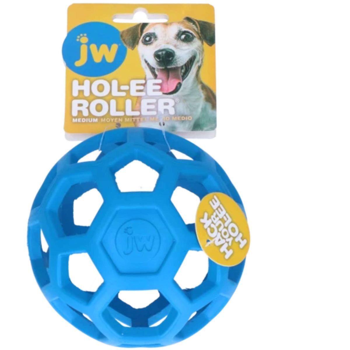 JW Spielball HOL-EE Roller M Blau
