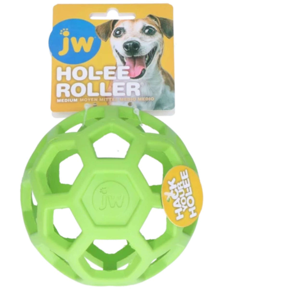 JW Spielball HOL-EE Roller M Grün