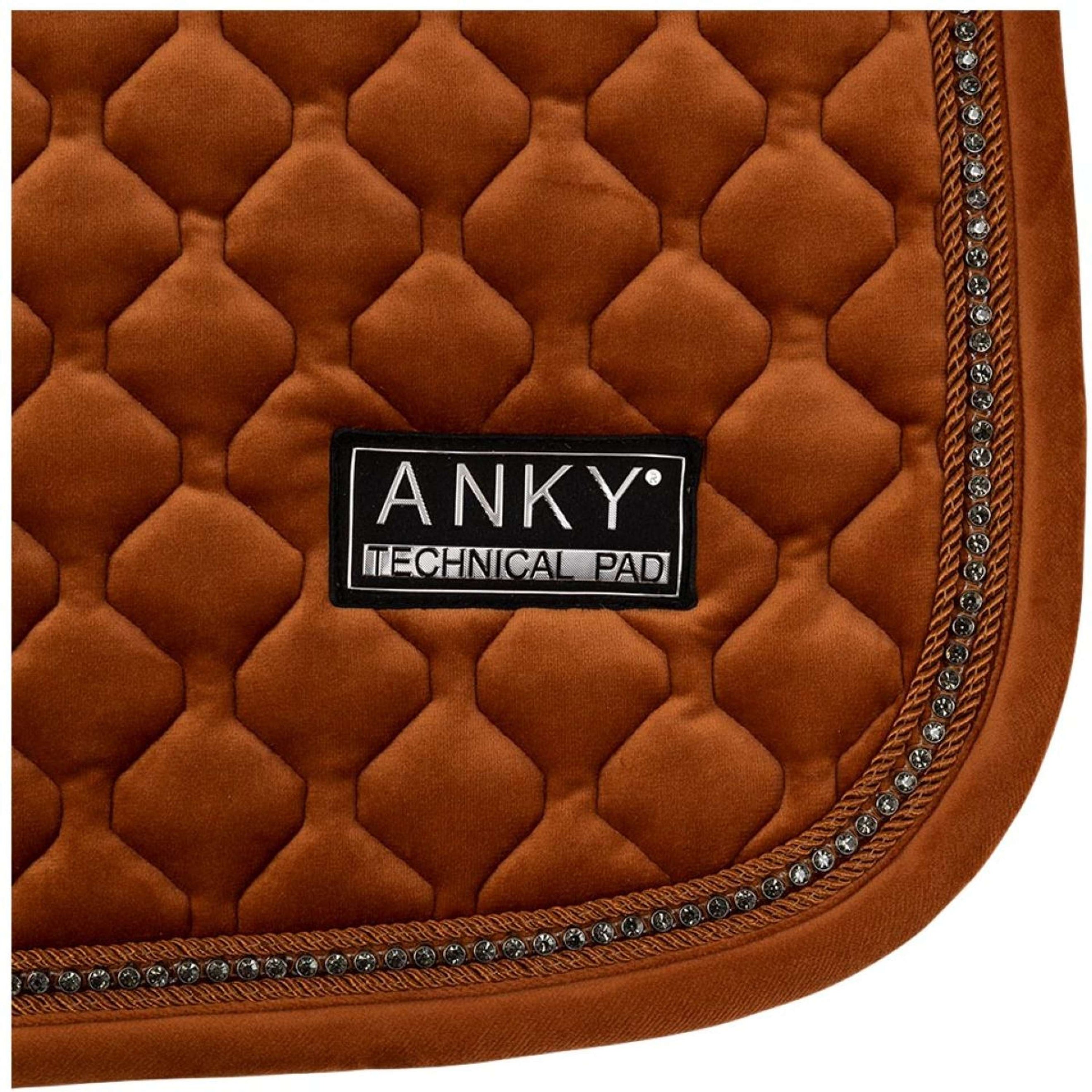 ANKY Schabracke Velvet Stones Springen Rostbraun ANKY Schabracke Velvet Stones Springen Rostbraun