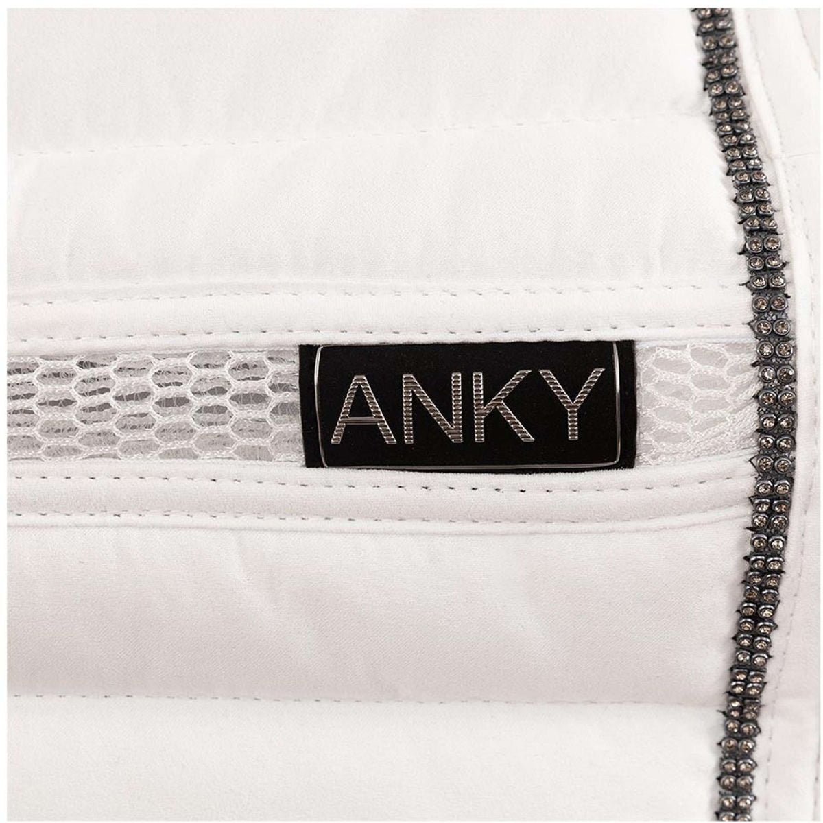 ANKY Schabracke XB241111 Springen Leuchtend Weiß