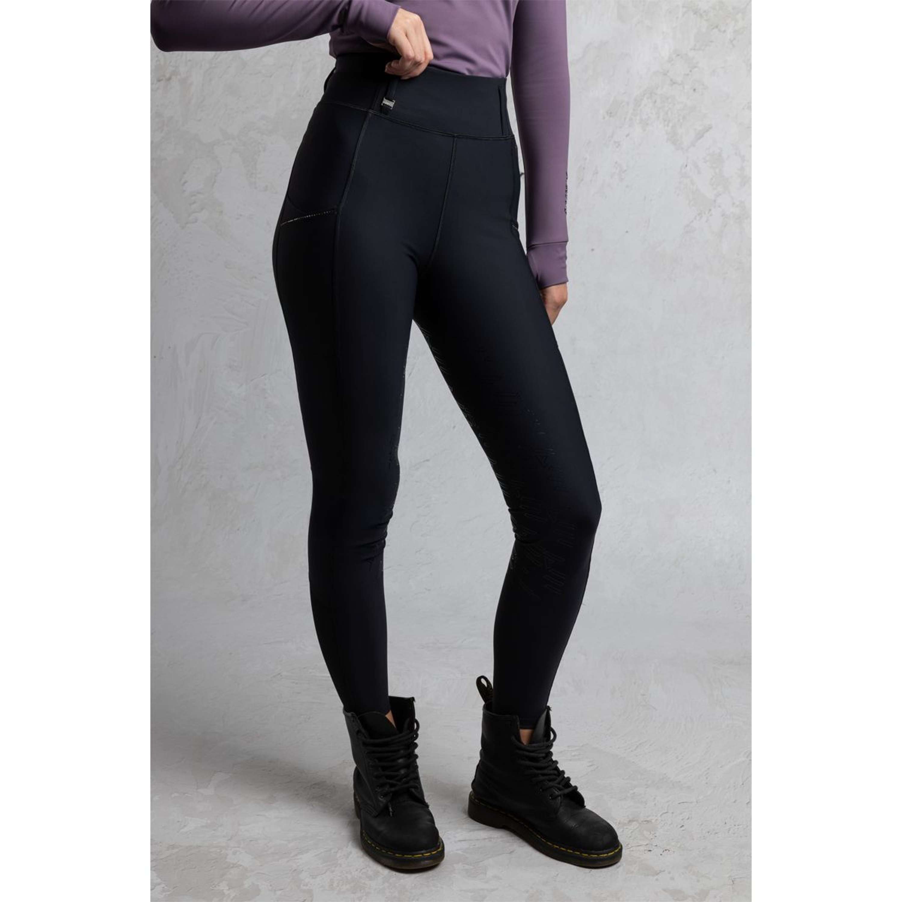 ANKY Reitleggings Harmony XR262104 Full Grip Schwarz