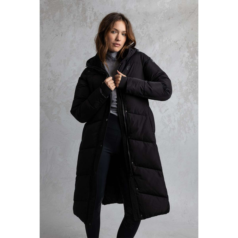 ANKY Langer Steppmantel ATC262005 Schwarz