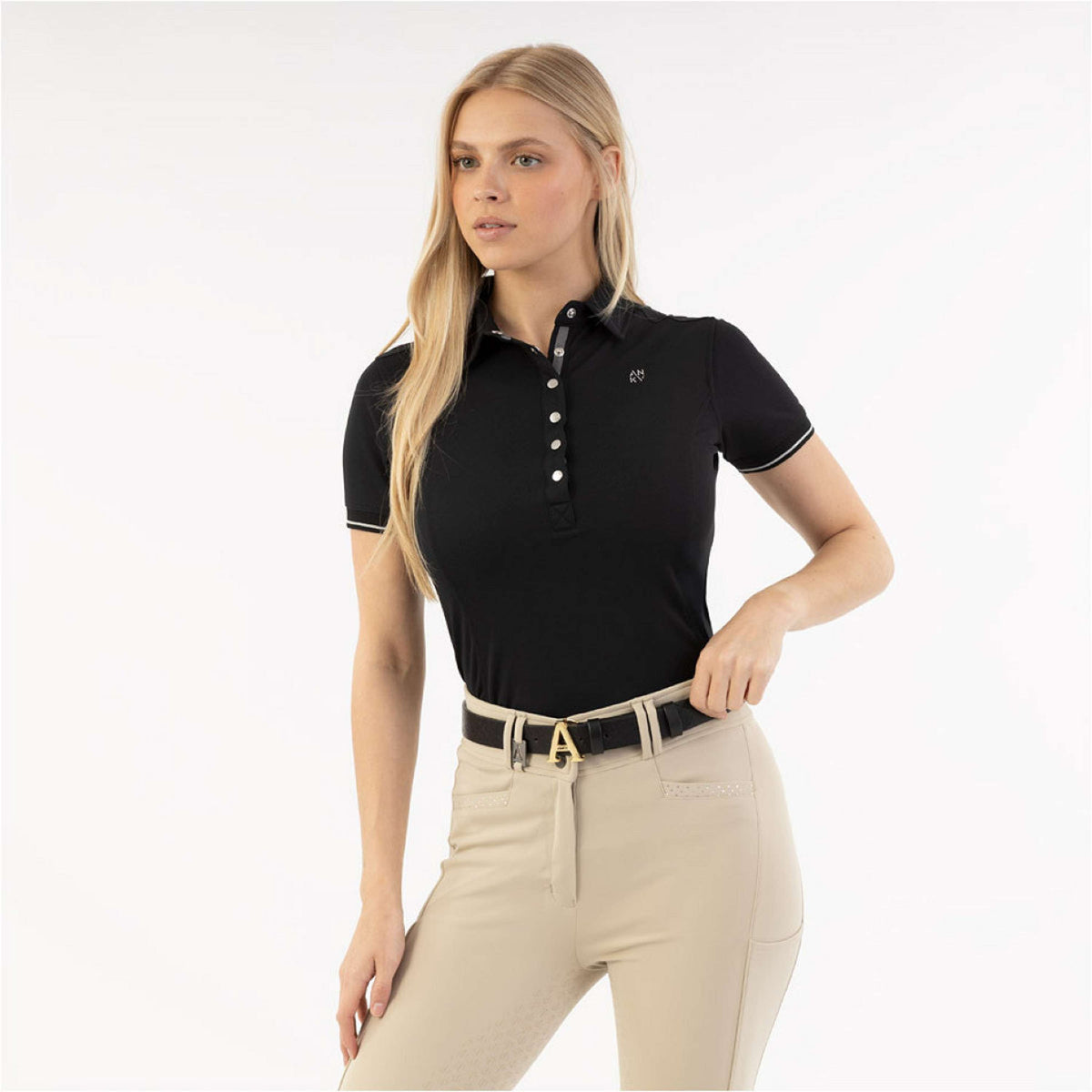 ANKY Polo Essential ATC261201 Schwarz