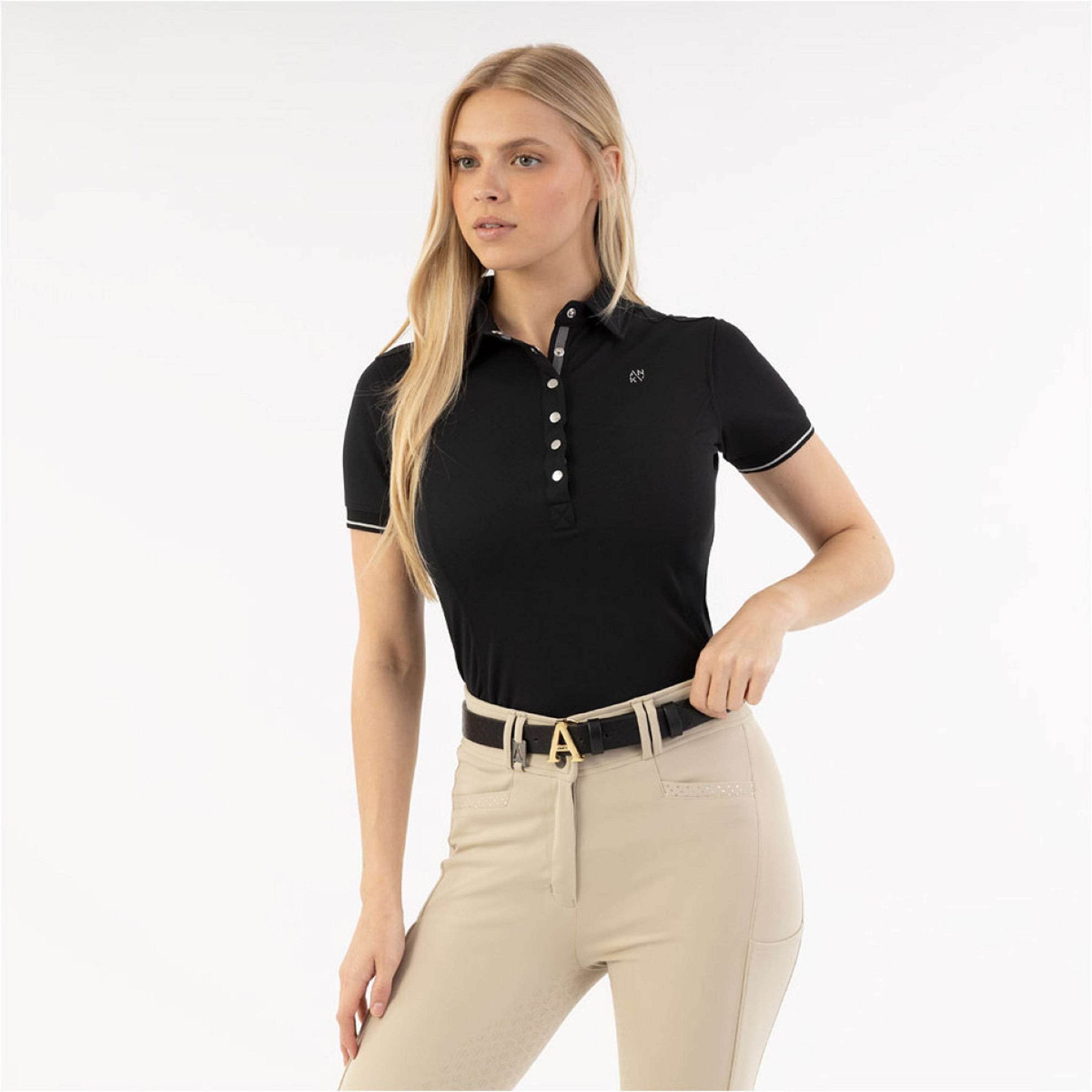 ANKY Polo Essential ATC261201 Schwarz