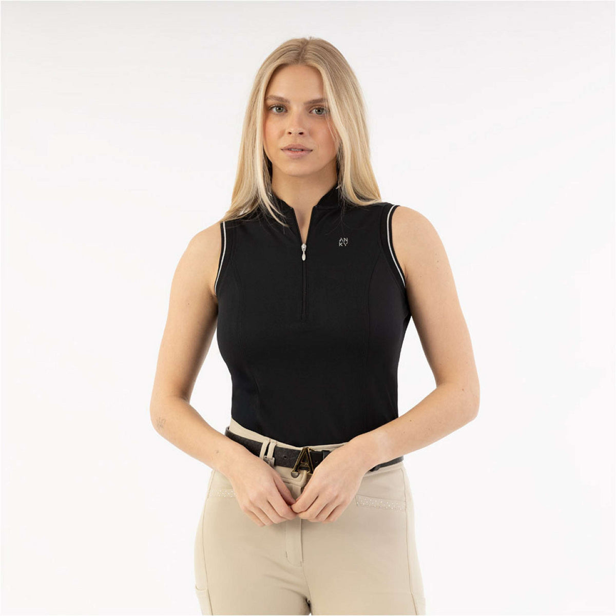 ANKY Shirt Sleeveless ATC261202 Schwarz