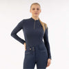 ANKY Longsleeve Zip Up ATC261203 Mood Indigoblau