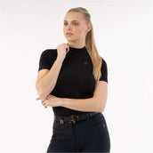 ANKY T-Shirt Mockneck Tee ATC261205 Schwarz