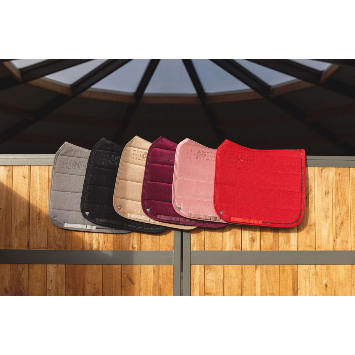 ANKY Schabracke AW25 Velvet Dressur Bridal Rose