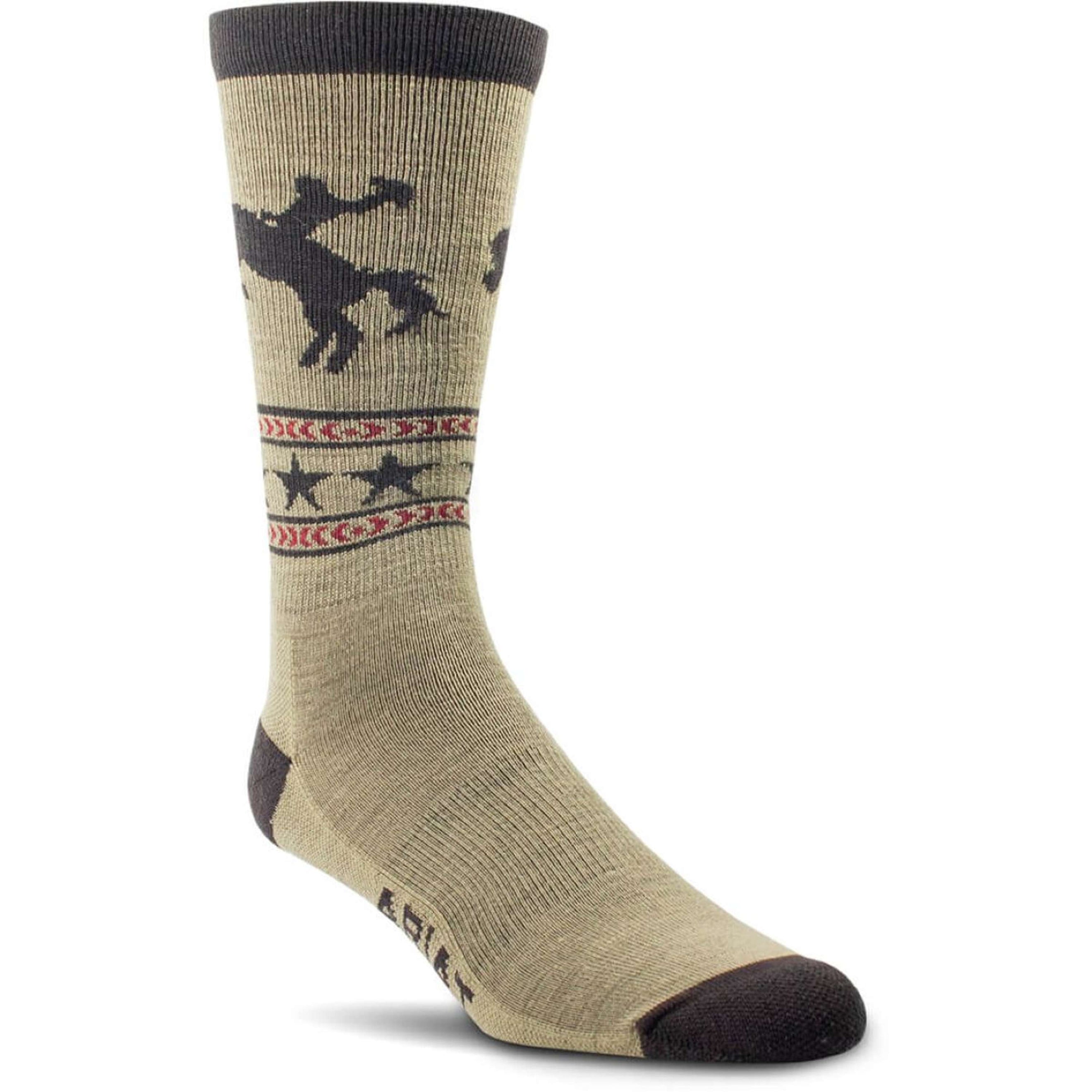 Ariat Socken Bronc Rider Braun Ariat Socken Bronc Rider Braun
