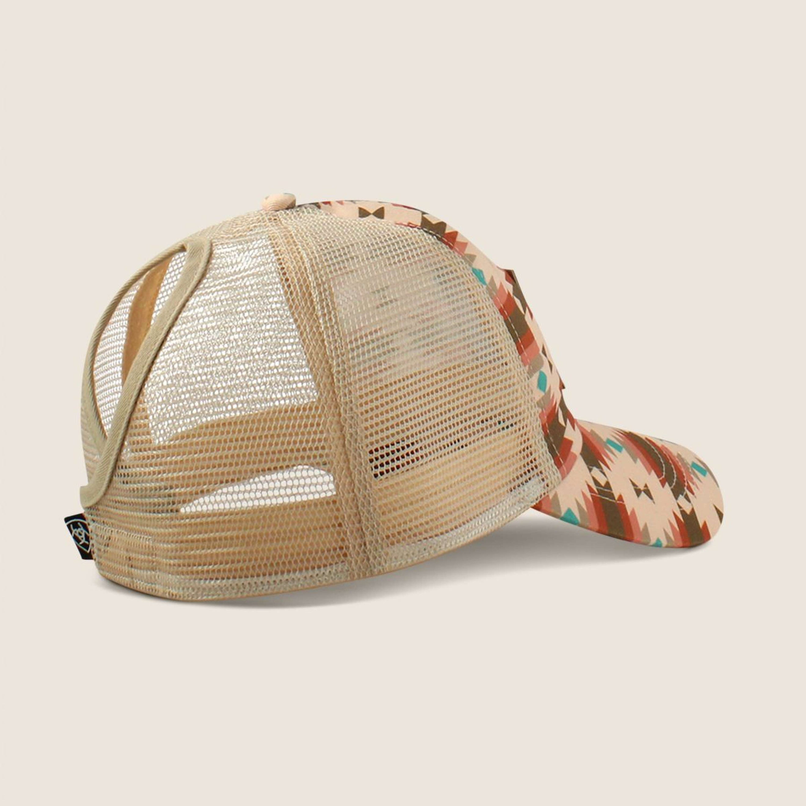 Ariat Cap South West Print Logo Patch Damen Rosa Ariat Cap South West Print Logo Patch Damen Rosa