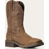 Ariat Western Boots Hybrid Patriot H2O Herren Distressed Brown
