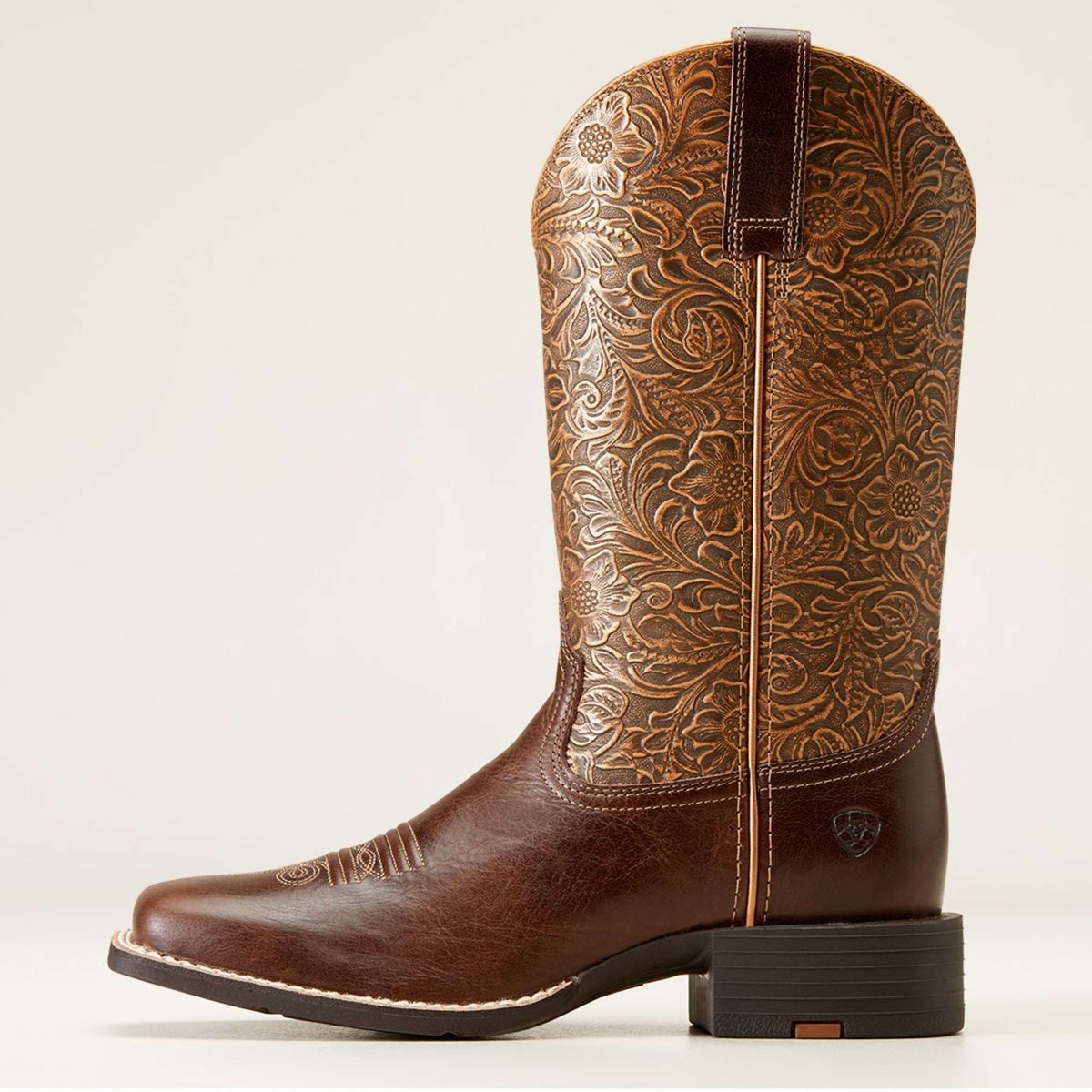 Ariat Westernstiefel Round Up Wide Damen Braun