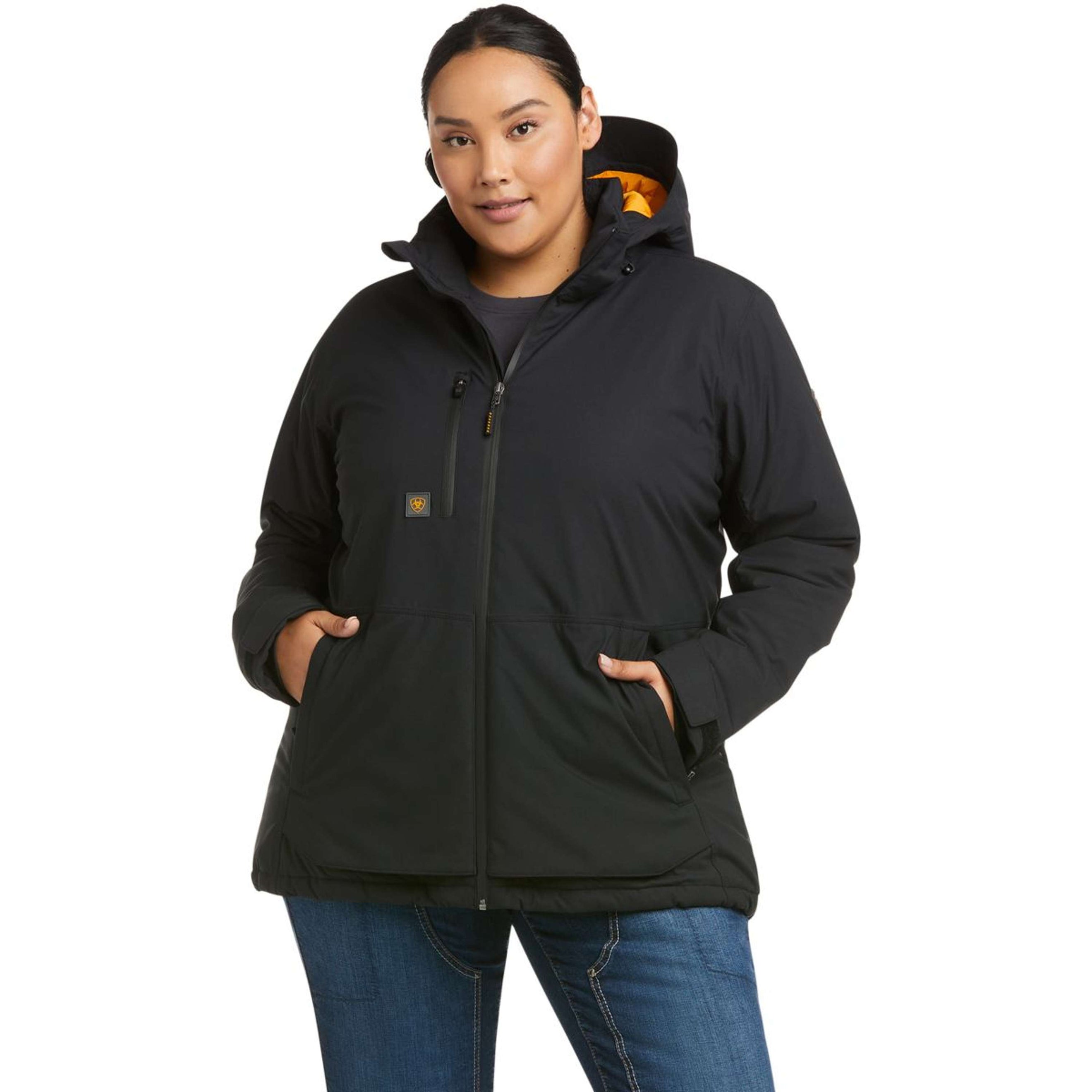 Ariat Jacke Rebar Storm Fighter 2.0 Waterproof Damen Schwarz