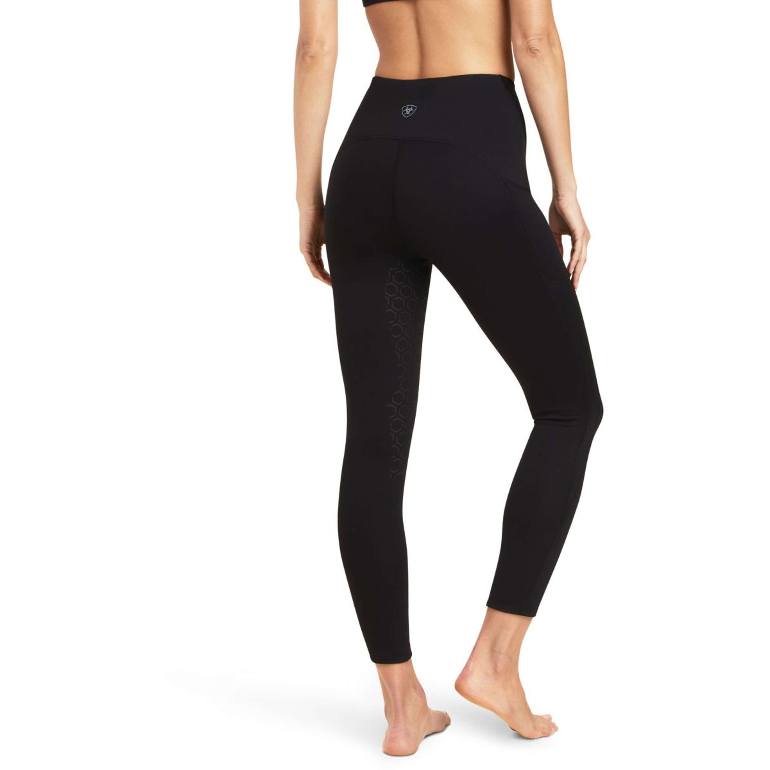 Ariat Reitleggings Venture Thermal Half Grip Schwarz Ariat Reitleggings Venture Thermal Half Grip Schwarz