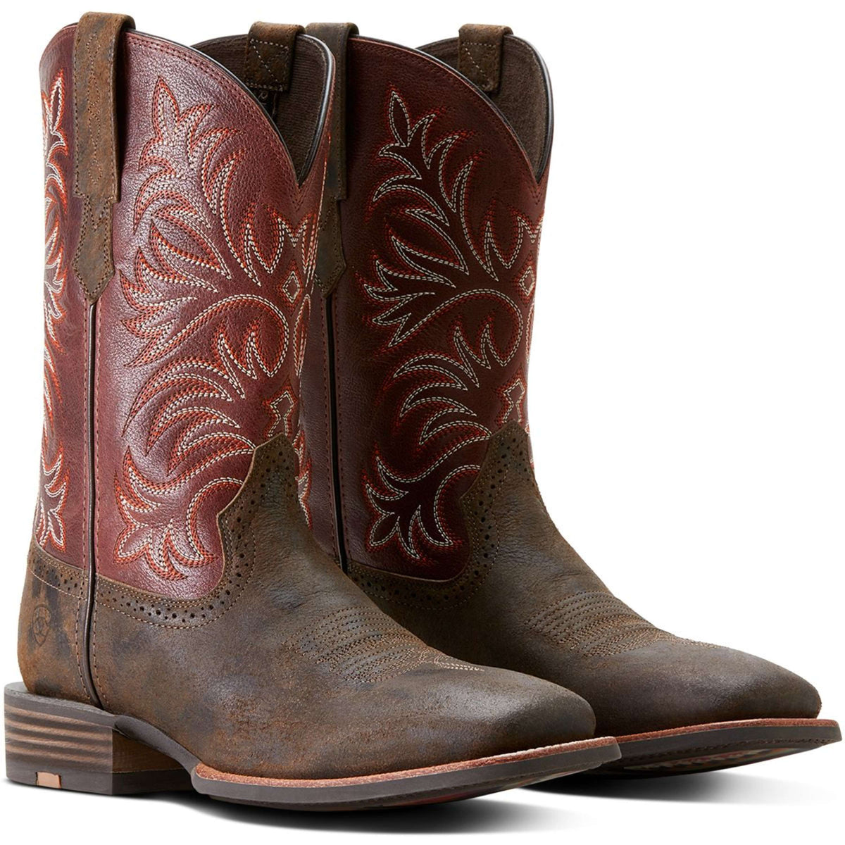 Ariat Westernstiefel Oakwood Antique Gret/Roasted Chestnut