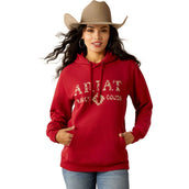 Ariat Pullover Ranch Goods Rio Red