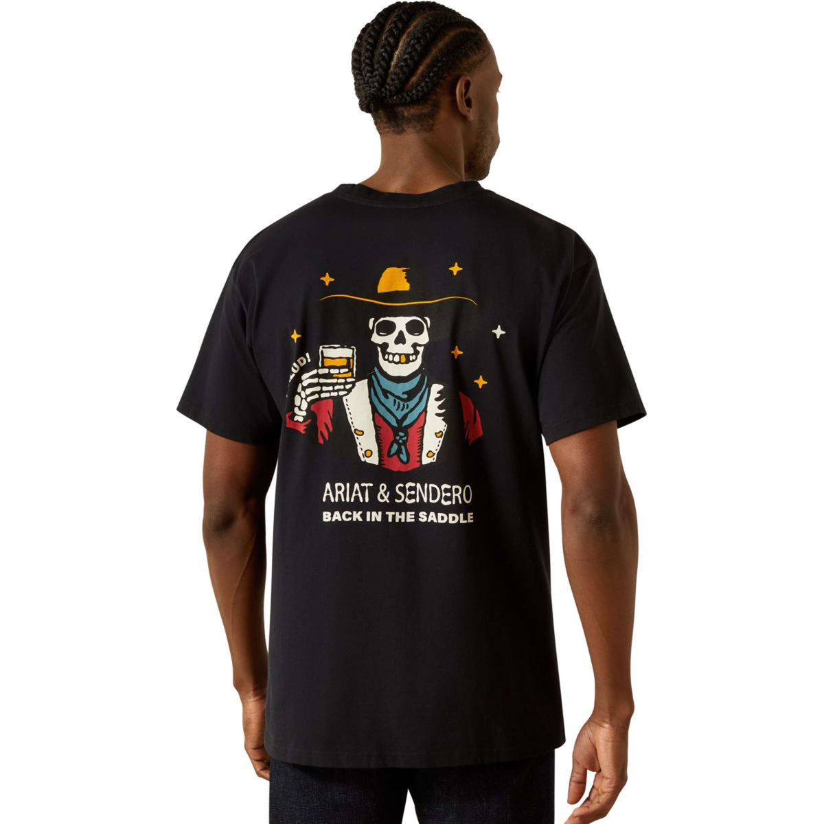 Ariat T-Shirt Sendero Herren Schwarz