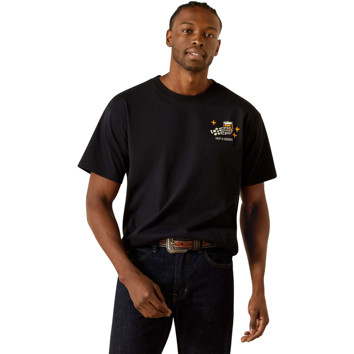 Ariat T-Shirt Sendero Herren Schwarz