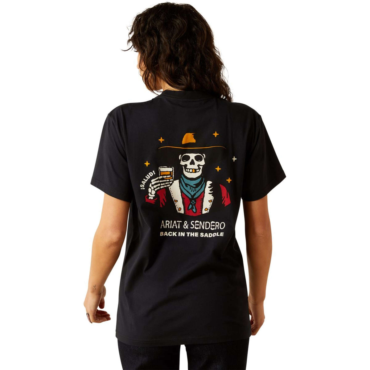 Ariat T-Shirt Sendero Herren Schwarz