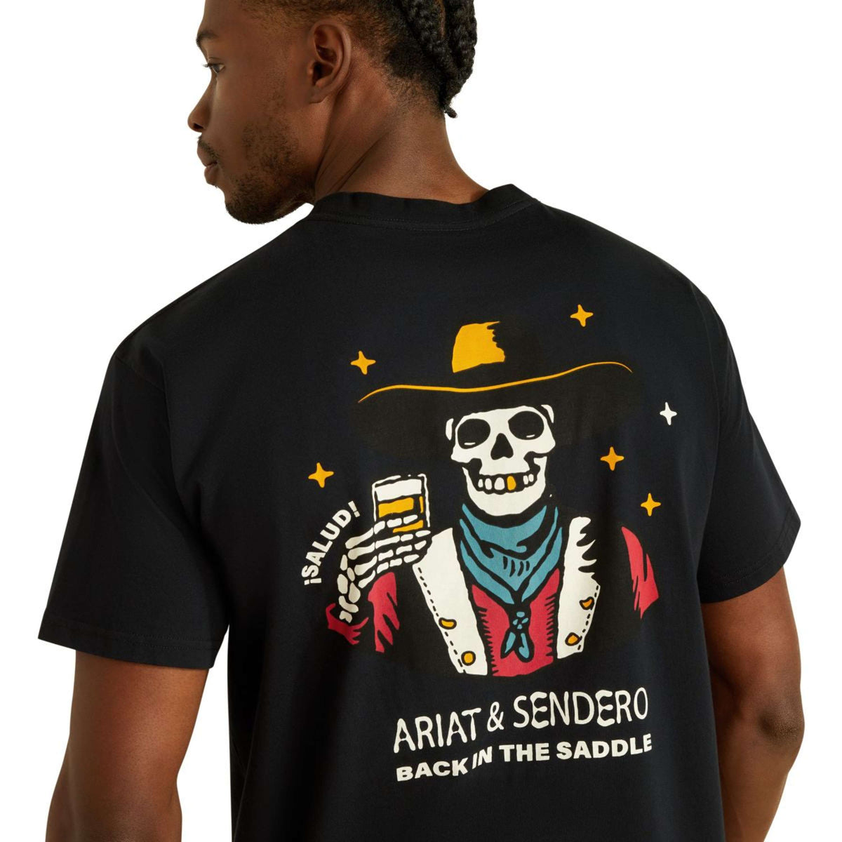 Ariat T-Shirt Sendero Herren Schwarz