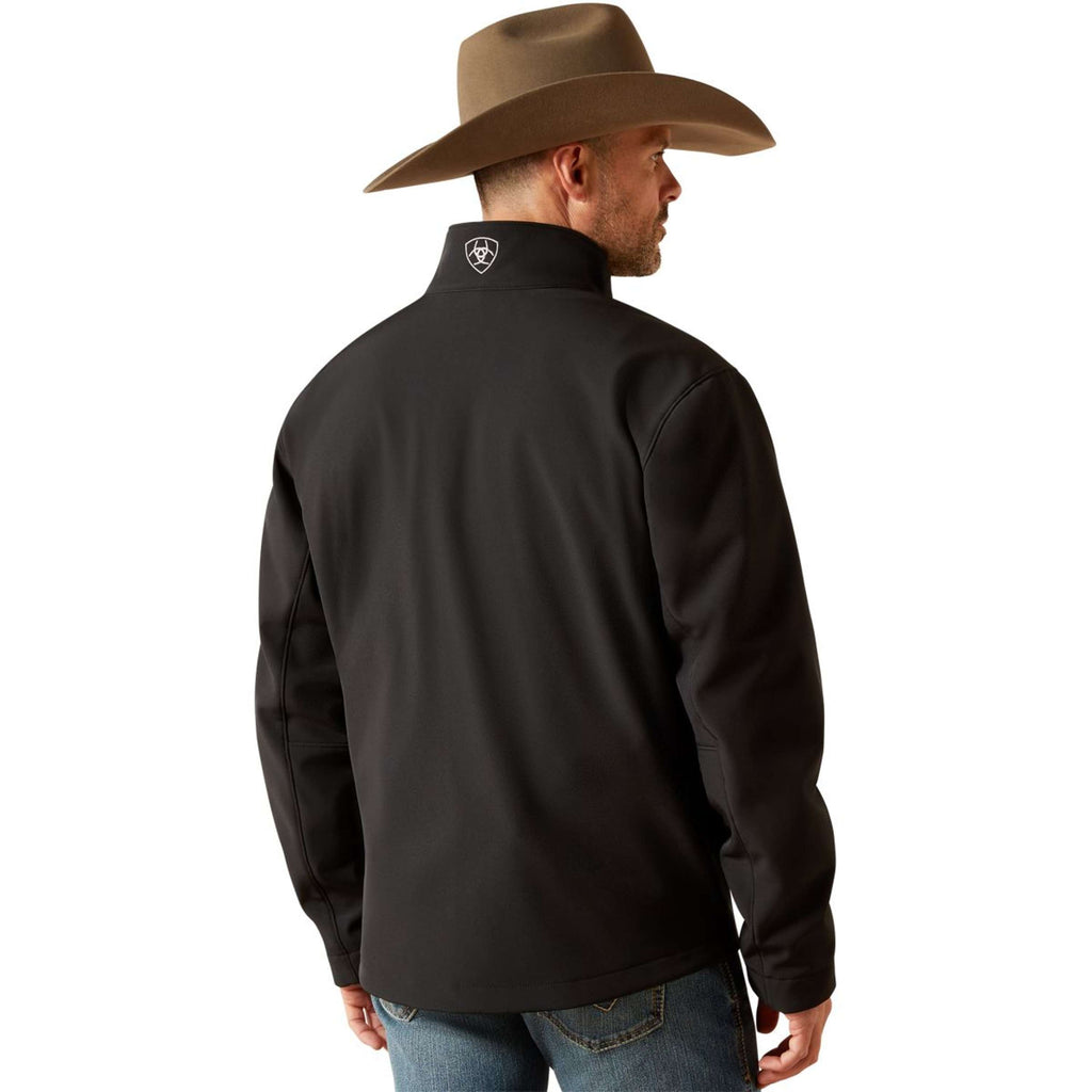 Ariat Softshellweste Logo Herren Schwarz
