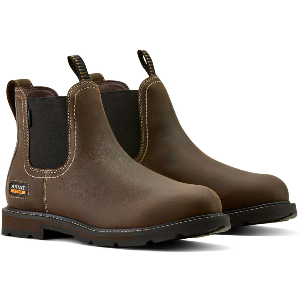 Ariat Stiefeletten Groundbreaker Chelsea H20 Herren Dunkelbraun