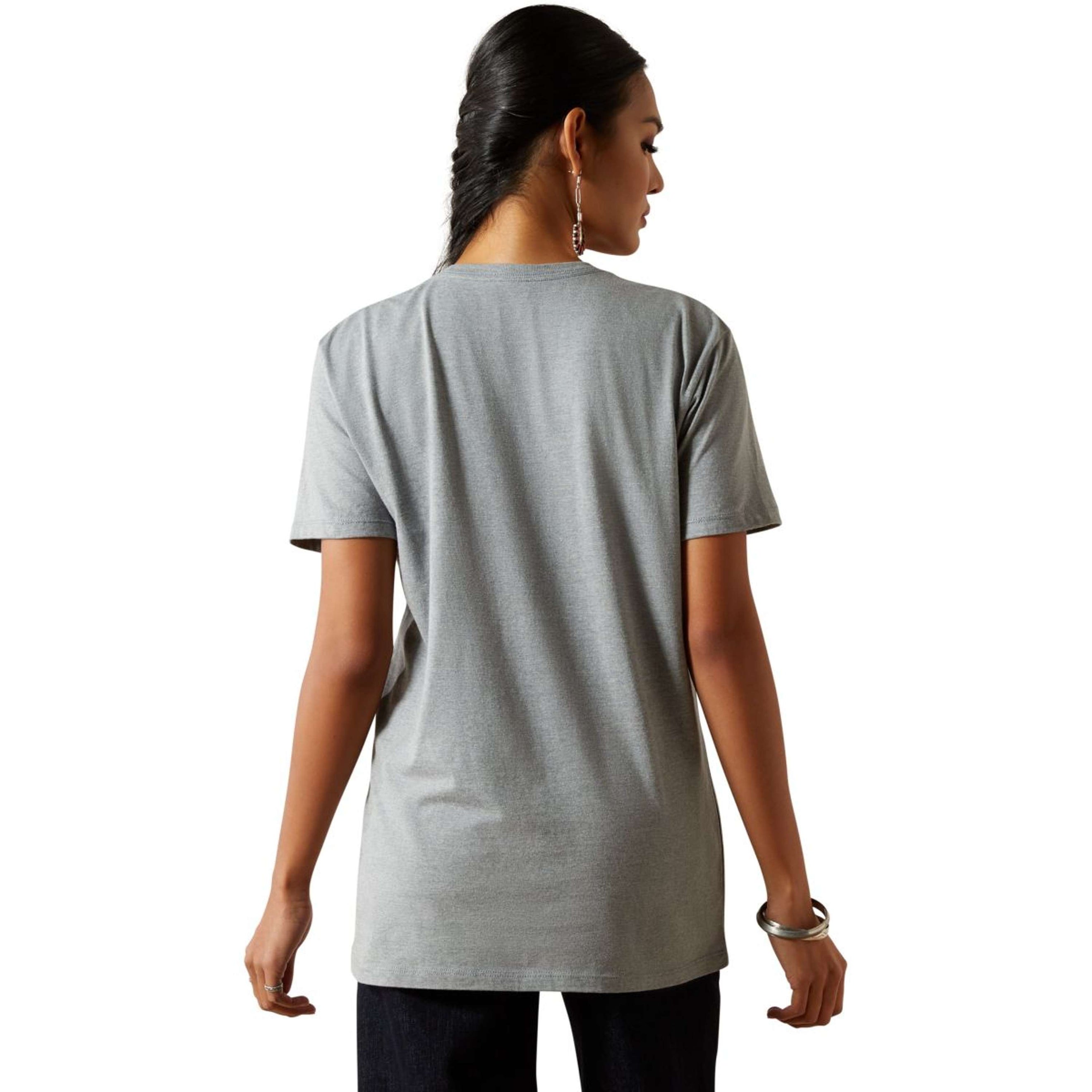 Ariat T-Shirt Don't Press Your Luck Damen Ice Blue Ariat T-Shirt Don't Press Your Luck Damen Ice Blue