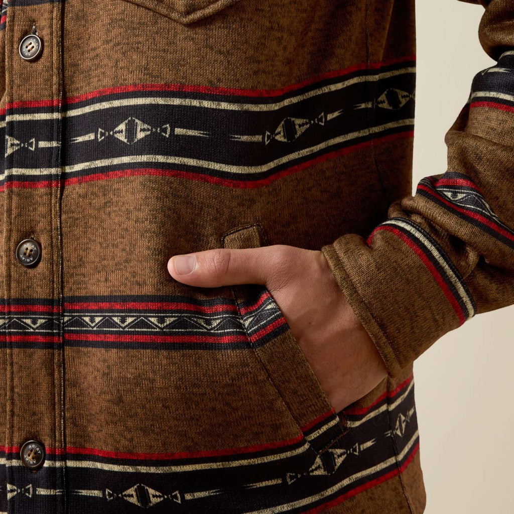 Ariat Bluse Caldwell Herren Toffee Serape