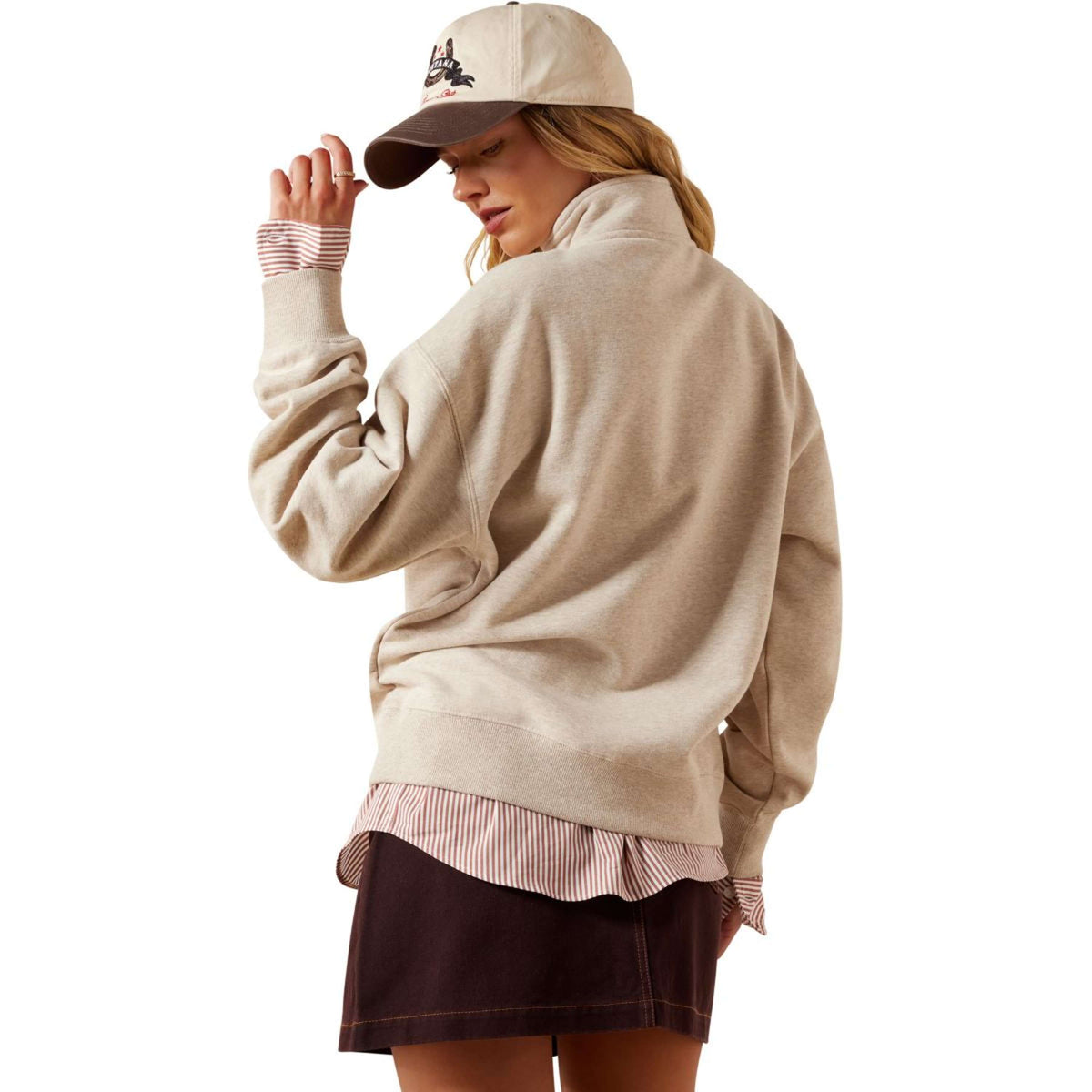 Ariat Pullover Running Wild Damen Hellbeige
