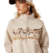 Ariat Pullover Running Wild Damen Hellbeige