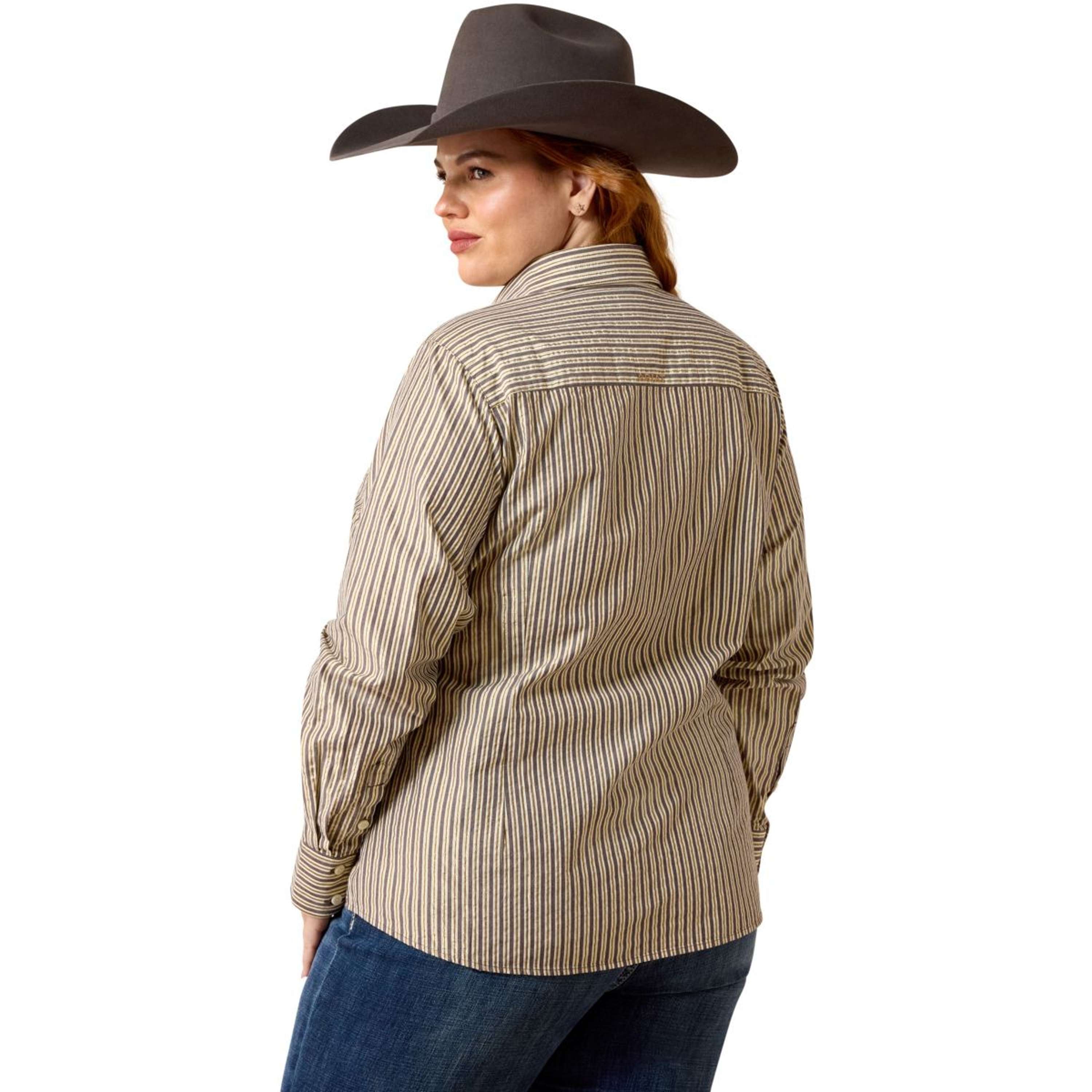 Ariat Bluse Kirby Damen Chocolate Plum