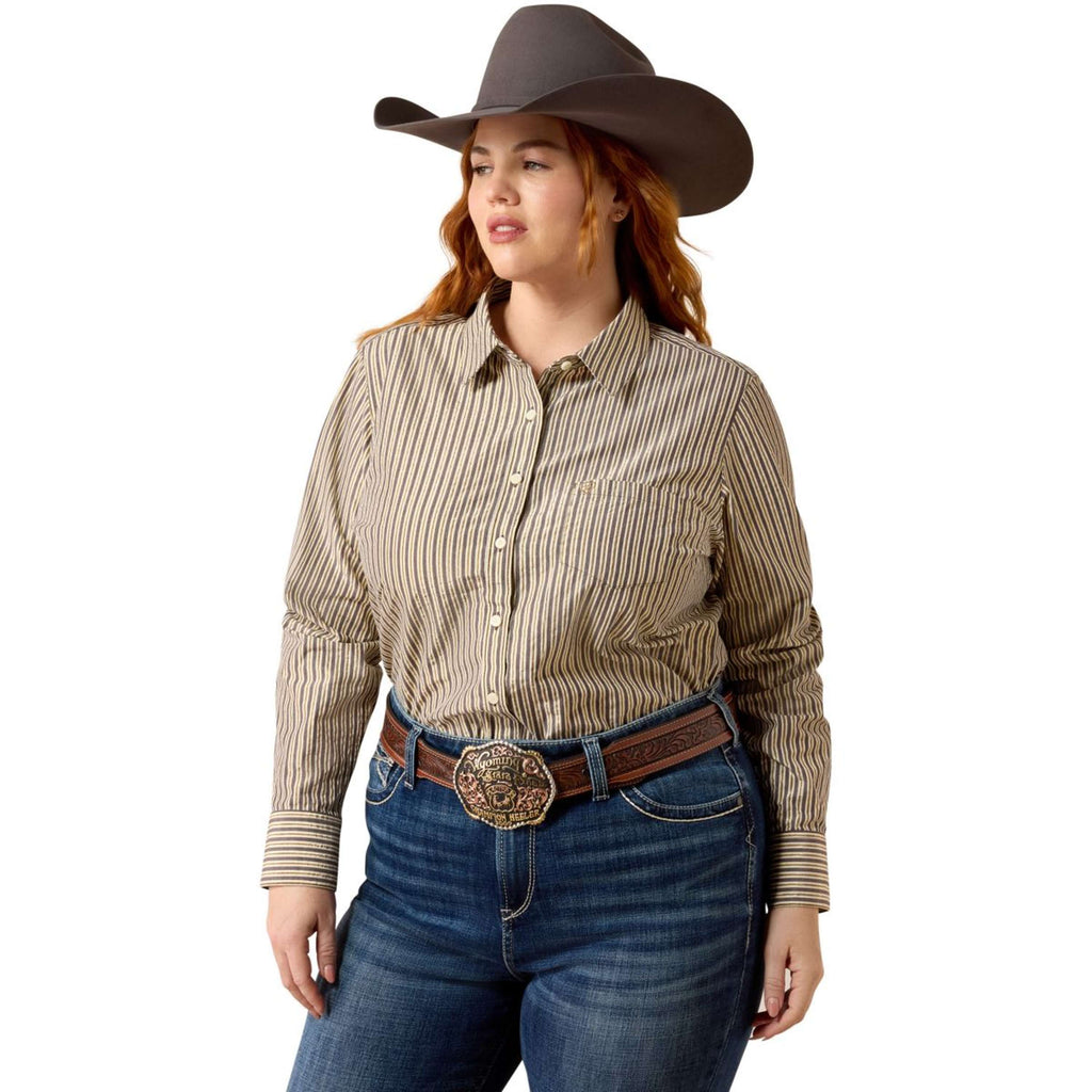 Ariat Bluse Kirby Damen Chocolate Plum