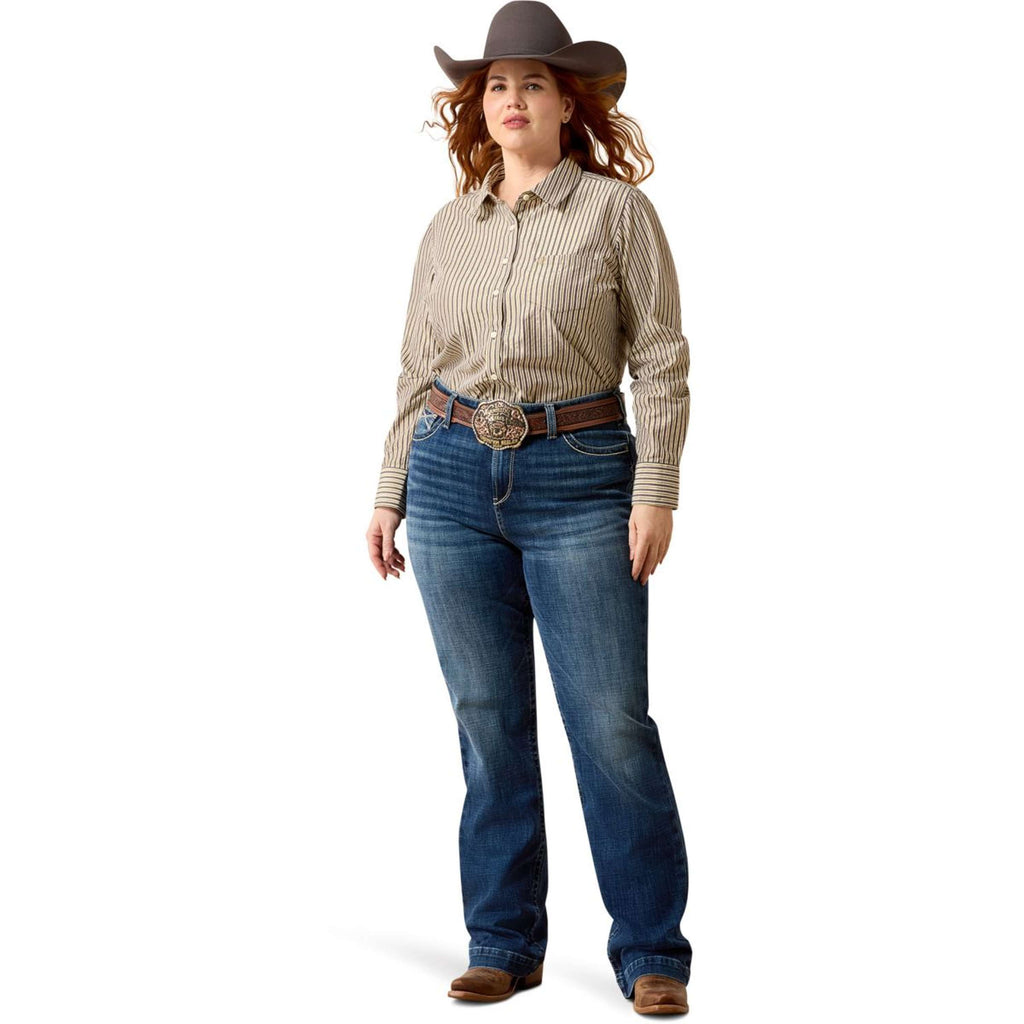 Ariat Bluse Kirby Damen Chocolate Plum