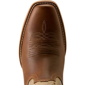 Ariat Westernstiefel Lucera NcToe Damen Wheat Brown/Soft Parchment