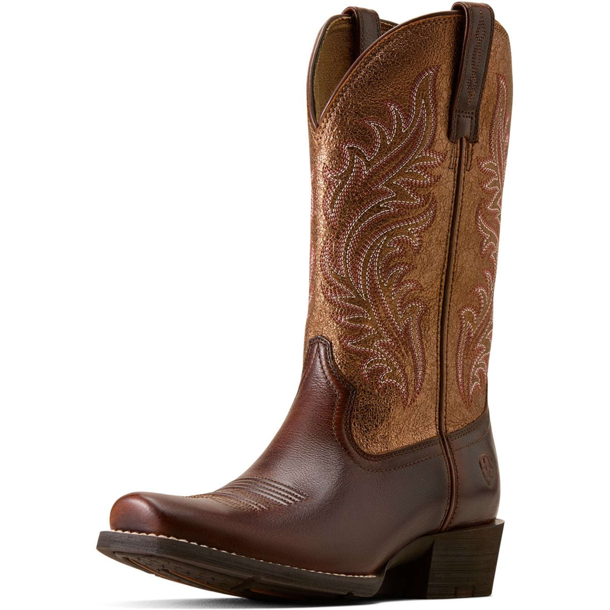 Ariat Westernstiefel Round Up NcToe Damen Espresso